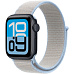 Apple Watch 41/40/38mm mlžně modrý provlékací sportovní řemínek