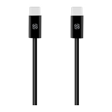 OBAL:ME LongRun USB-C/USB-C kabel 60W 2m černý