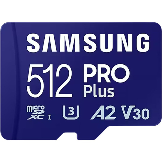 Samsung micro SDXC 512GB PRO Plus + SD adaptér