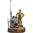 Soška Iron Studios Star Wars - C3-PO a R2-D2 Deluxe Art Scale 1/10
