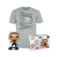 Funko POP! & Tee Box: Star Wars - Ahsoka Tano (GITD) M