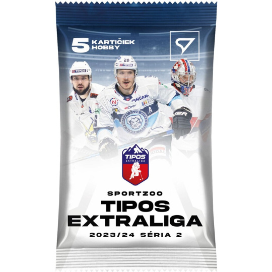 Hokejové karty SportZoo Hobby balíček Tipos extraliga 2023/24 - 2. série