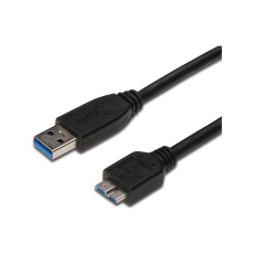 PremiumCord kabel USB A 3.0-Micro USB B 1m