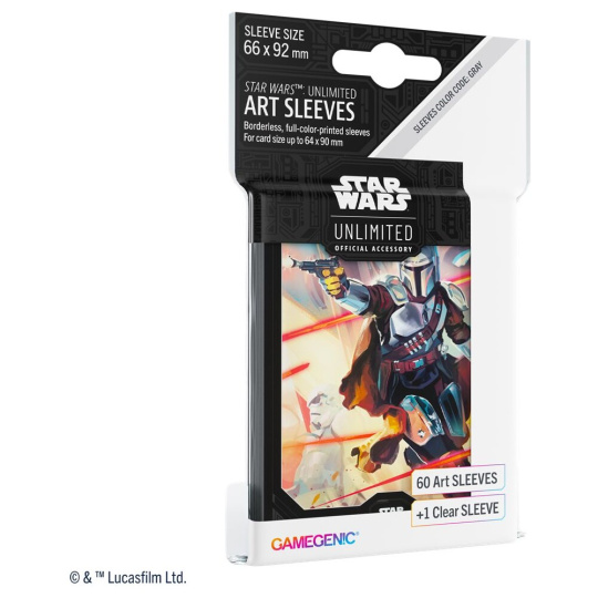 Gamegenic - Star Wars: Unlimited - Art Sleeves - Mandalorian