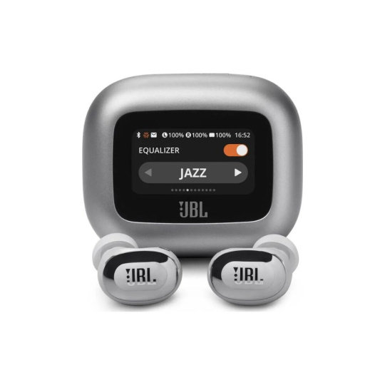 JBL Live Buds 3 bezdrátová sluchátka TWS stříbrná