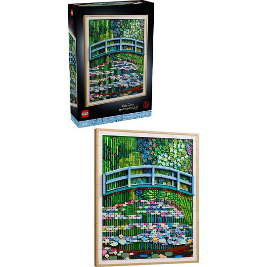 LEGO Art 31220 Claude Monet – Most nad jezírkem s lekníny