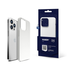 3mk Hardy Silicone MagCase pro Apple iPhone 13 Pro, White 3mk Hardy Silicone MagCase pro Apple iPhone 13 Pro, White