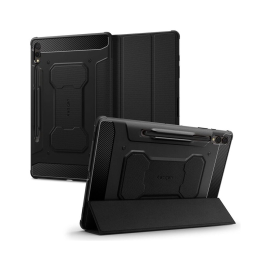 Spigen Rugged Armor Pro kryt Samsung Galaxy Tab S10+/S9+ černý