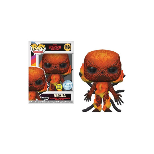 Funko POP! #1464 TV: Stranger Things S4 - Vecna (Red/Fire) (GITD)