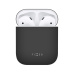 FIXED Silky ultratenké silikonové pouzdro Apple Airpods černé