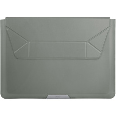 UNIQ Oslo pouzdro se stojánkem pro 14" notebook zelené