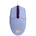 Logitech G203 LIGHTSYNC myš šeříková
