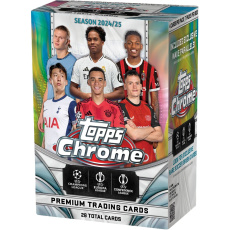 Fotbalové karty Topps 2024-25 Chrome UEFA Club Competitions - Value Box Fotbalové karty Topps 2024-25 Chrome UEFA Club Competitions - Value Box