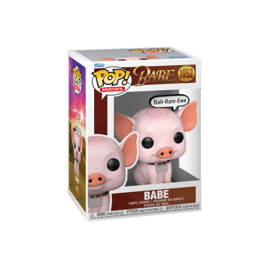 Funko POP! #1952 Movies: Babe The Pig (Bah-Ram-Ewe)