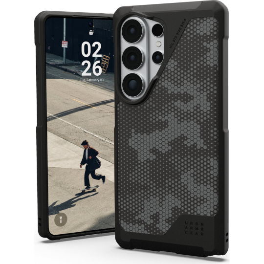 UAG Metropolis LT MagSafe kryt Samsung Galaxy S26 Ultra Micro Hex Camo Graphite