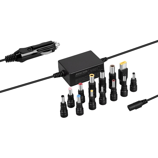 AVACOM QuickTIP-CAR 65W univerzální autoadaptér pro notebooky
