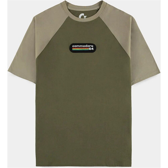 Tričko Commodore 64 - Logo (raglan) M