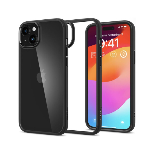 Spigen Ultra Hybrid kryt iPhone 15 matně černý