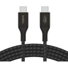 Belkin BOOST CHARGE odolný USB-C kabel (240W) 2m, černý
