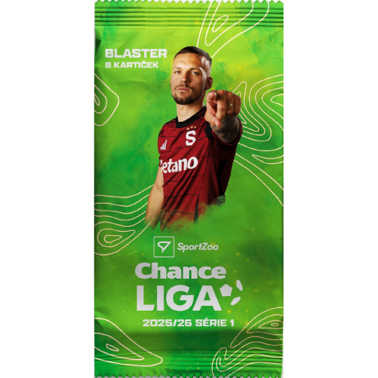 Fotbalové karty SportZoo Chance Liga 2025/26 - 1. série Blaster balíček