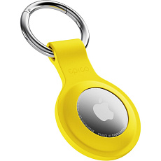 Epico silikonové pouzdro s plnou zadní stranou pro AirTag žluté Epico silikonové pouzdro s plnou zadní stranou pro AirTag žluté