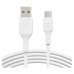 Belkin BOOST Charge USB-C/USB-A kabel, 1m, bílý