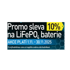 AVACOM A2D2 baterie LiFePO4 25,6V 100Ah M8