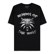 Tričko The Witcher - School of the Wolf Emblem M