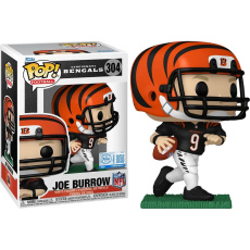Funko POP! #304 NFL: Cincinnati Bengals - Joe Burrow (Black Jersey) Funko POP! #304 NFL: Cincinnati Bengals - Joe Burrow (Black Jersey)