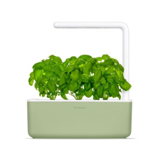 Click and Grow Smart Garden 3 chytrý květináč + 3ks kapslí se semínky bazalky šalvějově zelený