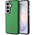 Lacoste Petit Pique Metal Logo Magnetic kryt Samsung Galaxy S26 zelený