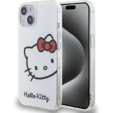 Hello Kitty IML Head Logo Kryt iPhone 13 bílý