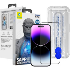 Blueo Safírové sklo s aplikátorem iPhone 14 Plus/13 Pro Max