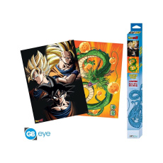 Set 2 plakátů Dragon Ball - Goku & Shenron (52x38 cm)