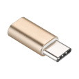 PremiumCord adaptér USB 3.1 konektor C/male - USB 2.0 Micro-B/female zlatý