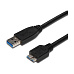 PremiumCord USB-A/MicroUSB-B kabel 2m černý