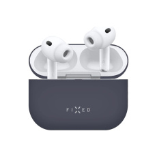 FIXED Silky silikonové pouzdro pro Apple AirPods Pro 3 modré
