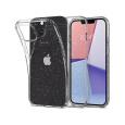 Spigen Liquid Crystal Glitter kryt iPhone 13 čirý