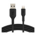 Belkin BOOST Charge Lightning/USB-A kabel, 3m, černý