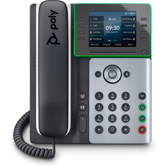 Poly Edge E300 IP telefon s podporou PoE