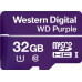 WD MicroSDHC karta 32GB Purple WDD032G1P0C Class 10, 16TBW