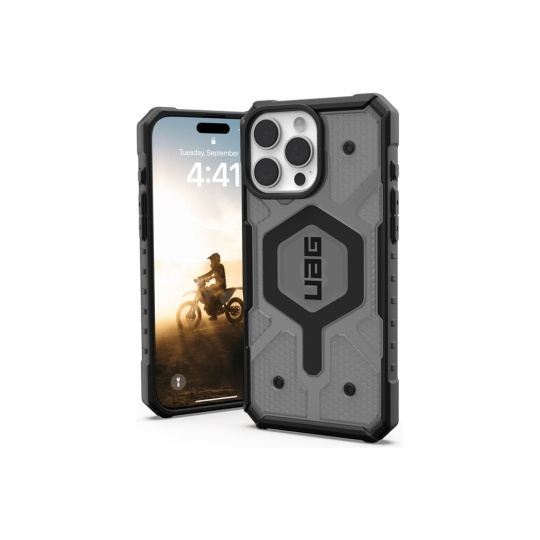 UAG Pathfinder Clear Magsafe kryt iPhone 16 Pro Max kouřový