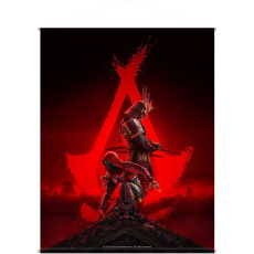 Plátěný plakát Assassin's Creed Shadows – Keyart 100 x 77 cm