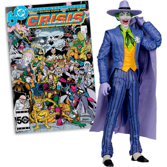 Akční figurka McFarlane Toys DC Direct Page: Crisis on Infinite Earths - Punchers The Joker 18 cm Akční figurka McFarlane Toys DC Direct Page: Crisis on Infinite Earths - Punchers The Joker 18 cm