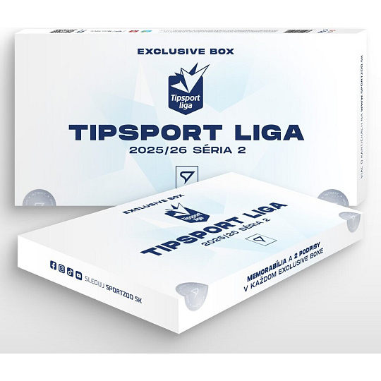 Hokejové kartičky SportZoo - Tipsport liga 2025/26 - 2. série Exclusive box
