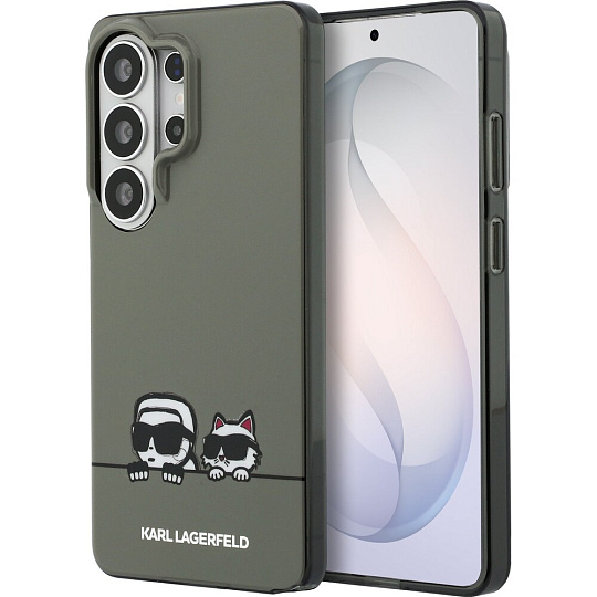 Karl Lagerfeld IML K&CH Peekaboo Logo Magnetic kryt Samsung Galaxy S26 Ultra černý