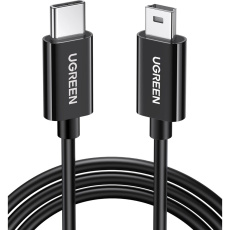 UGREEN USB-C/Mini USB kabel, 1 metr