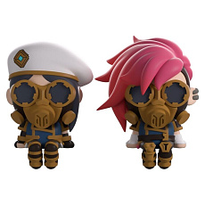 Figurka Youtooz Monitor Buddies Arcane - Caitlyn & Vi Taskforce (2ks) 7 cm