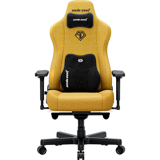 Anda Seat Kaiser 3E XL fabric herní židle jasně žlutá