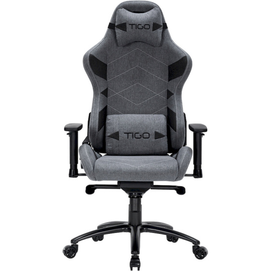 TIGO Slayer herní židle šedočerná TIGO Slayer herní židle šedočerná